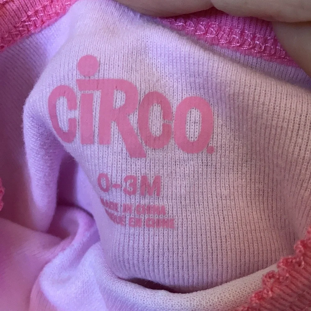 Circo sweetie one piece 0-3 months